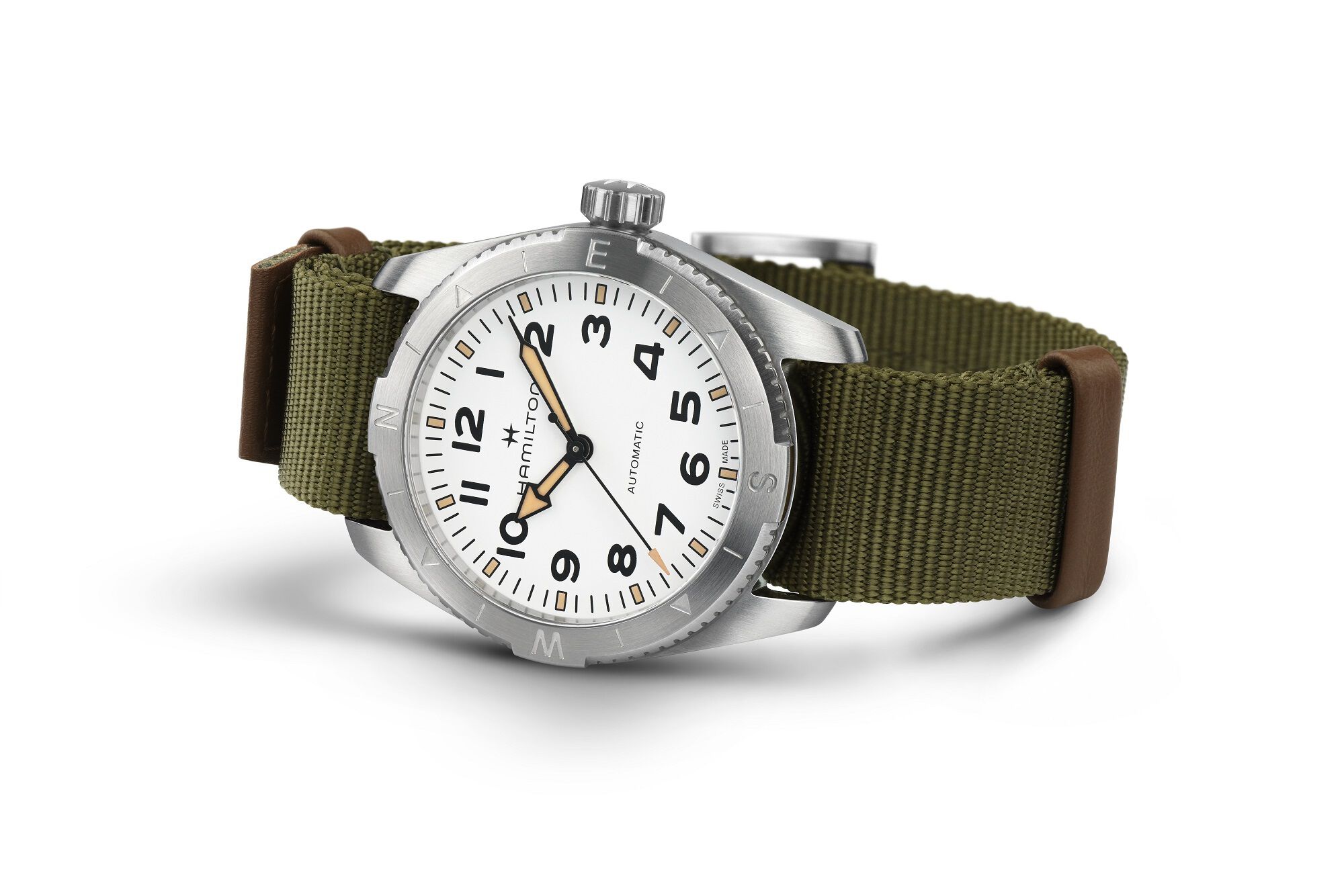 Hamilton Khaki Field Expedition Auto Watch White Dial, 37mm