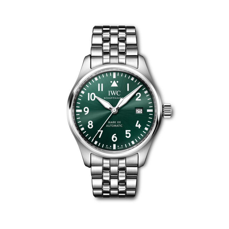 IWC Pilot&rsquo;s Watch Mark XX Green Dial Watch, 40mm image number 0