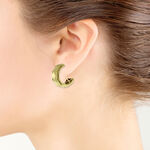 Toscano Huggie Hoop Earrings 14K