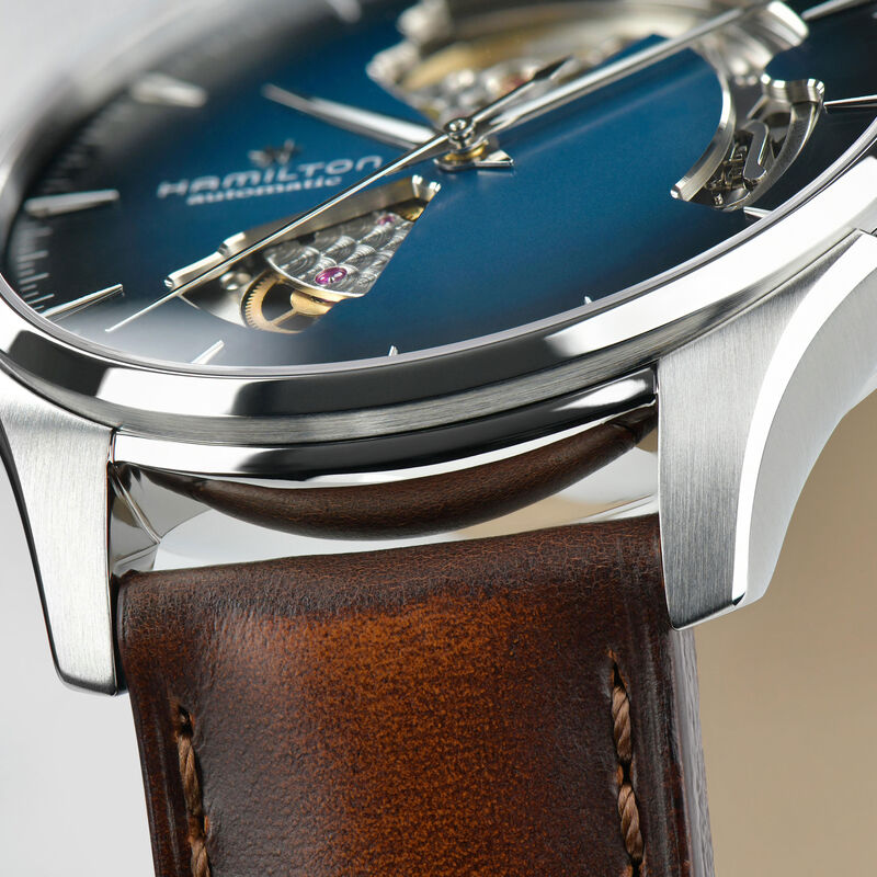 Hamilton Jazz Master Open Heart Auto Watch Blue Dial, 40mm image number 3