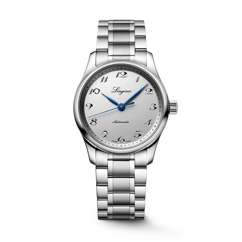 Longines Master Collection Silver Dial Watch, 34mm image number 0