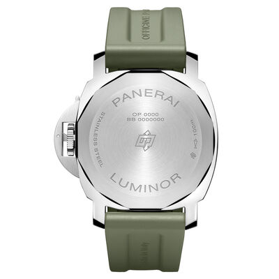 Panerai Luminor Base Logo Watch Black Dial, 44MM