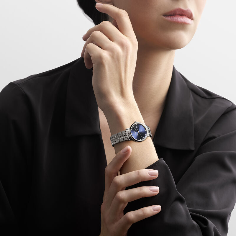 Longines Elegant Collection Sunray Blue Dial Watch, 29mm image number 4