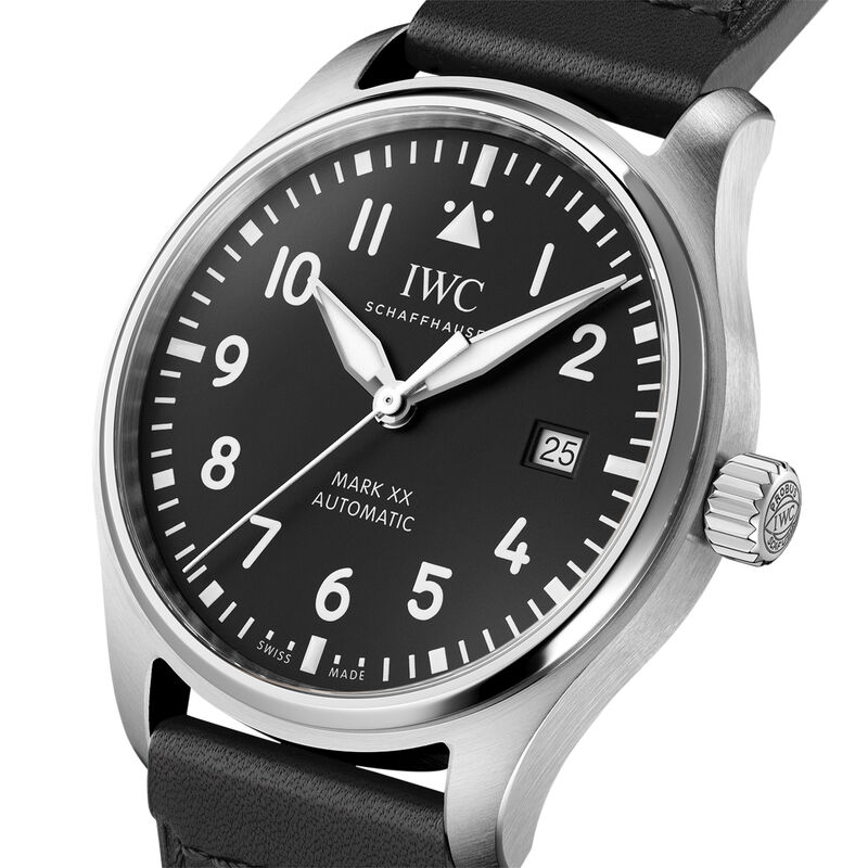 IWC Pilot&rsquo;s Watch Mark XX Black Dial Watch, 40mm image number 3