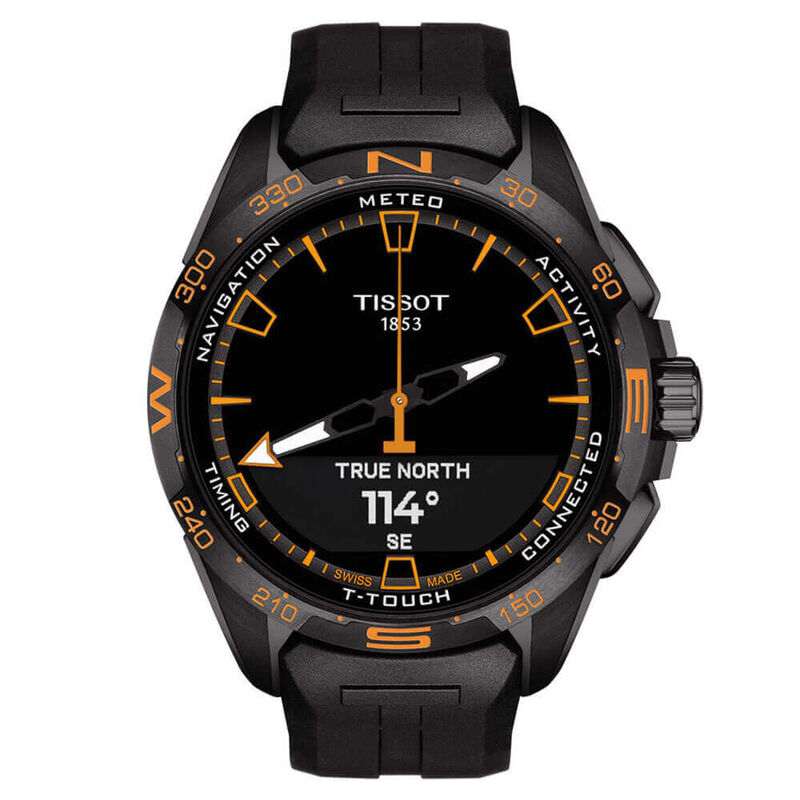 Tissot T-Touch Connect Solar Black PVD Titanium Watch, 47.5mm image number 6
