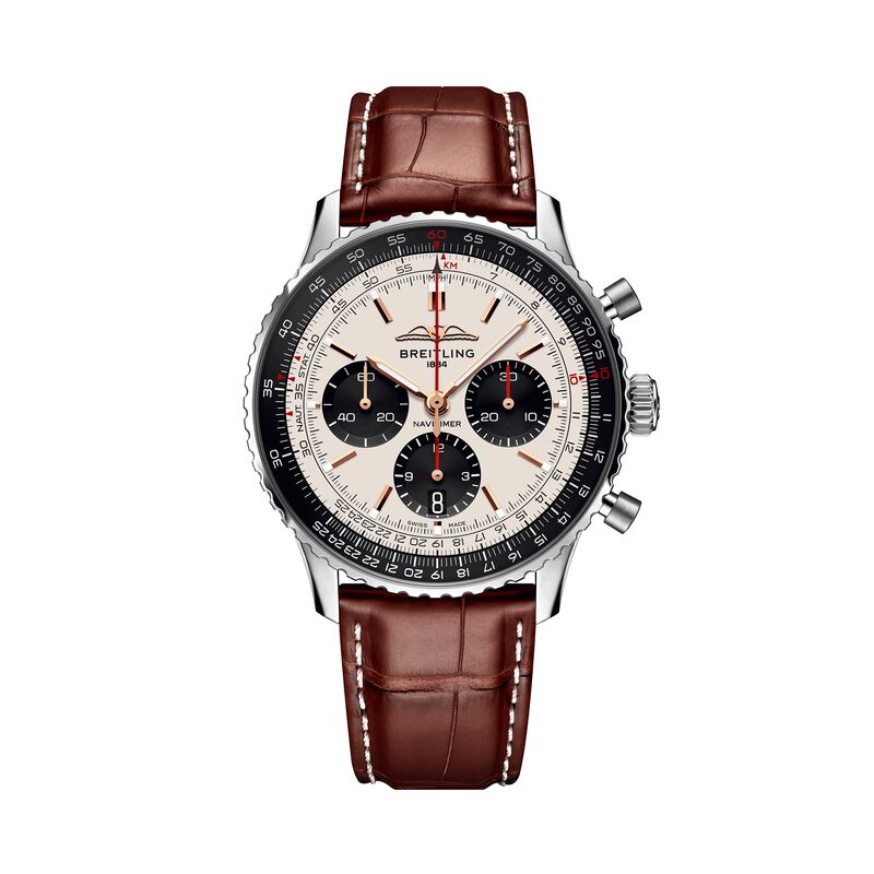 Breitling Navitimer B01 Chronograph Silver Dial Watch, 43mm image number 0