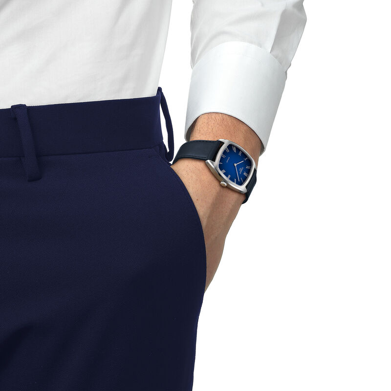 TISSOT Stylist Blue Dial Watch, 32mm image number 4