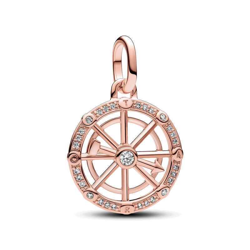 Pandora ME Wheel of Fortune Medallion Charm image number 0