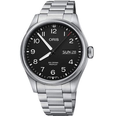 Oris Big Crown Propilot Big Day Date Watch Black Dial, 44mm