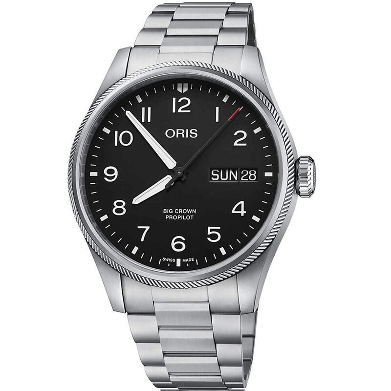 Oris Big Crown Propilot Big Day Date Watch Black Dial, 44mm image number 0