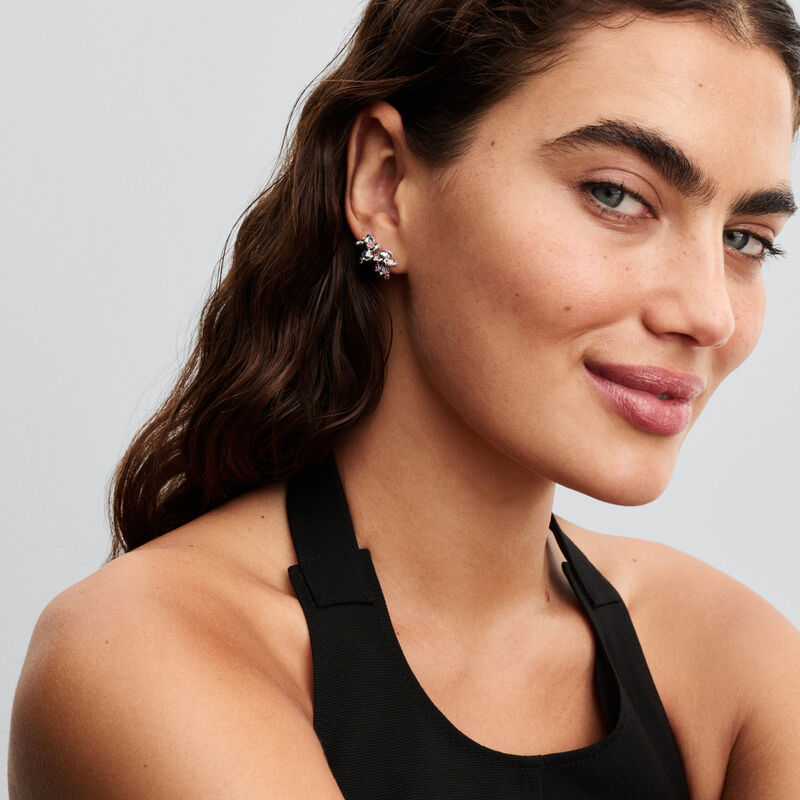 Pandora Disney Stitch & Angel Stud Earrings image number 2