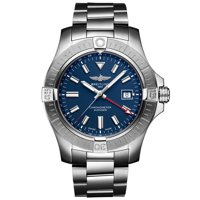 Breitling Avenger Automatic GMT 45 Blue Steel Watch, 45mm image number 0