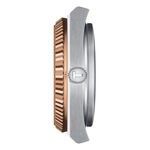 Tissot PRX Powermatic 80 Stainless Steel & 18K Gold Bezel Brown Dial Watch, 40mm