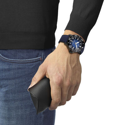 Tissot Seastar 2000 Professional Powermatic 80 Blue Watch, 46mm