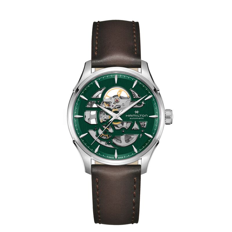 Hamilton Jazzmaster Skeleton Auto Green Dial Color, 40mm image number 0