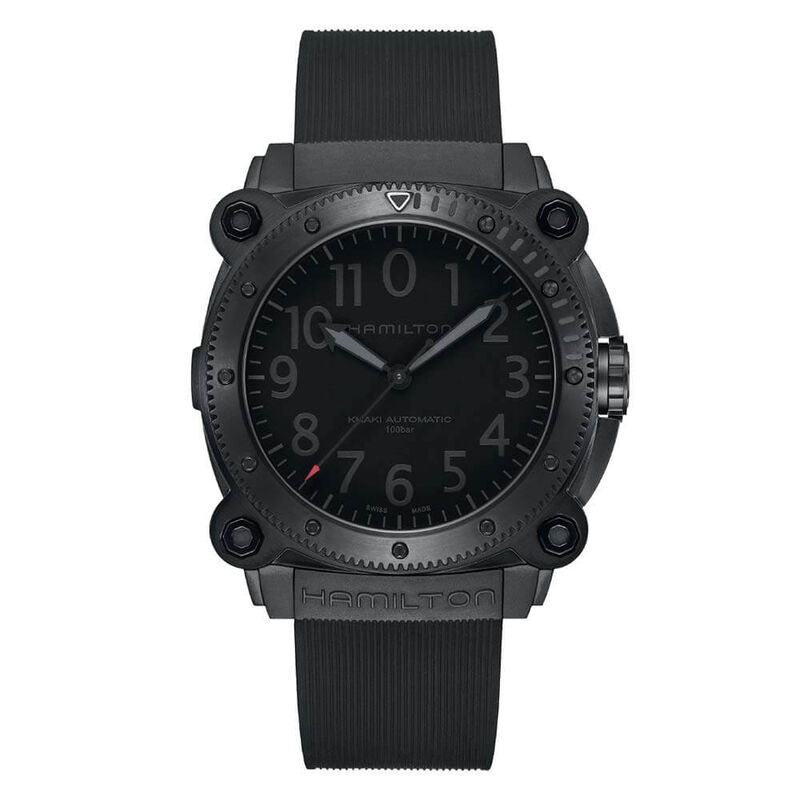 Hamilton Khaki Navy BeLOWZERO Limited Edition Red Detailed TENET Watch, 46mm image number 0