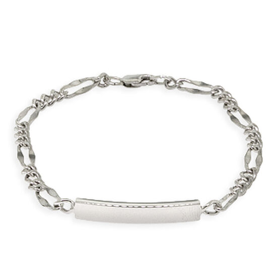 Baby ID Bracelet in Sterling Silver Ben Bridge Jeweler