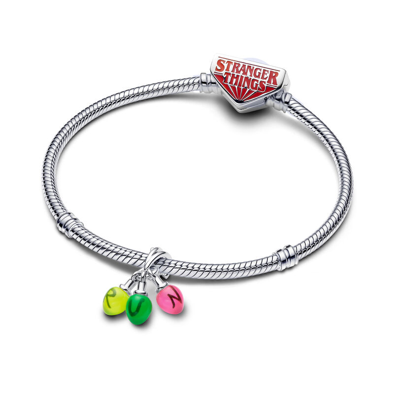Pandora Stranger Things Glow-in-the-dark Run Dangle Charm image number 3