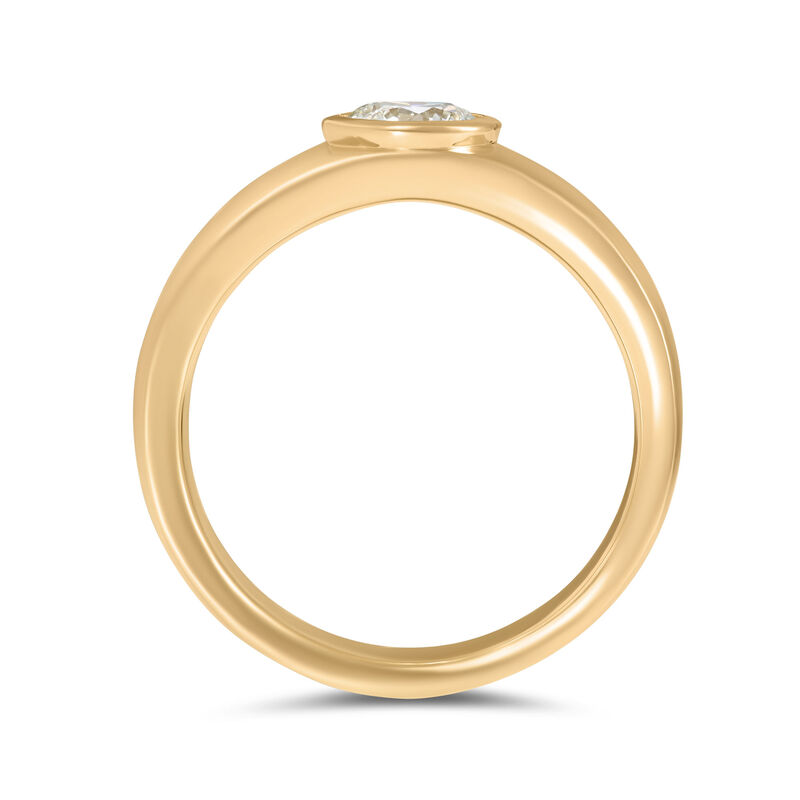 Bella Ponte Solitaire Round Diamond Engagement Ring Size 10 image number 2