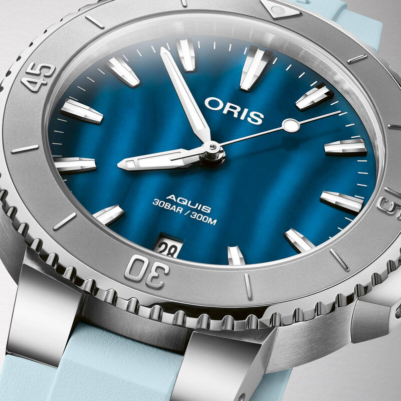 Oris Aquis Date Blue Dial, 36 mm image number 1