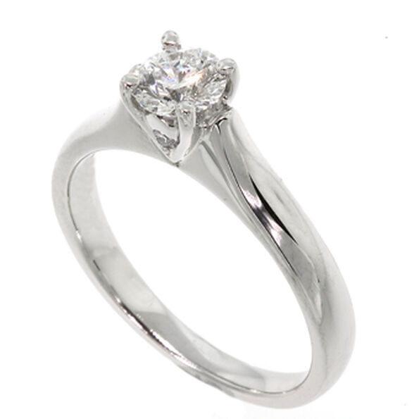 Ben Bridge Signature Diamond™ Ring in Platinum, 1/2 ct.