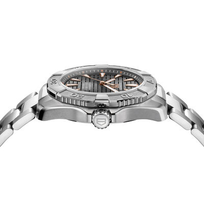 TAG Heuer Aquaracer Professional 200 Solargraph Gray Dial Watch, 40mm