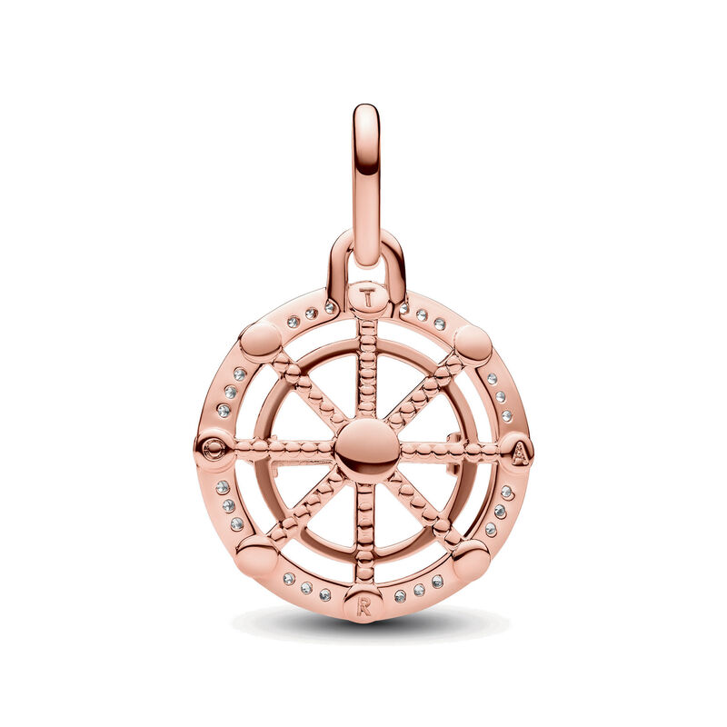 Pandora ME Wheel of Fortune Medallion Charm image number 1