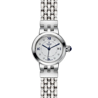 TUDOR Clair de Rose White Dial Watch, 26mm