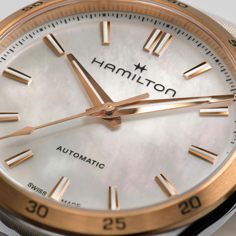 Hamilton Jazzmaster Performer Auto Mother Of Pearl Dial Watch, 34mm image number 3