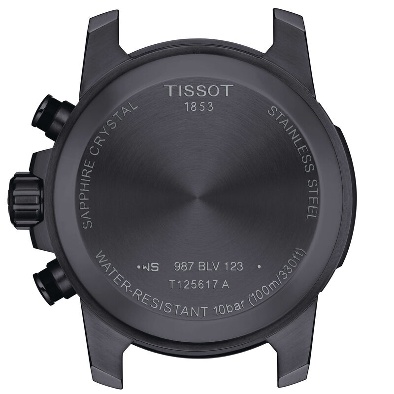 Tissot Supersport Chrono Black & Gold Steel Quartz Watch, 45.5mm image number 2