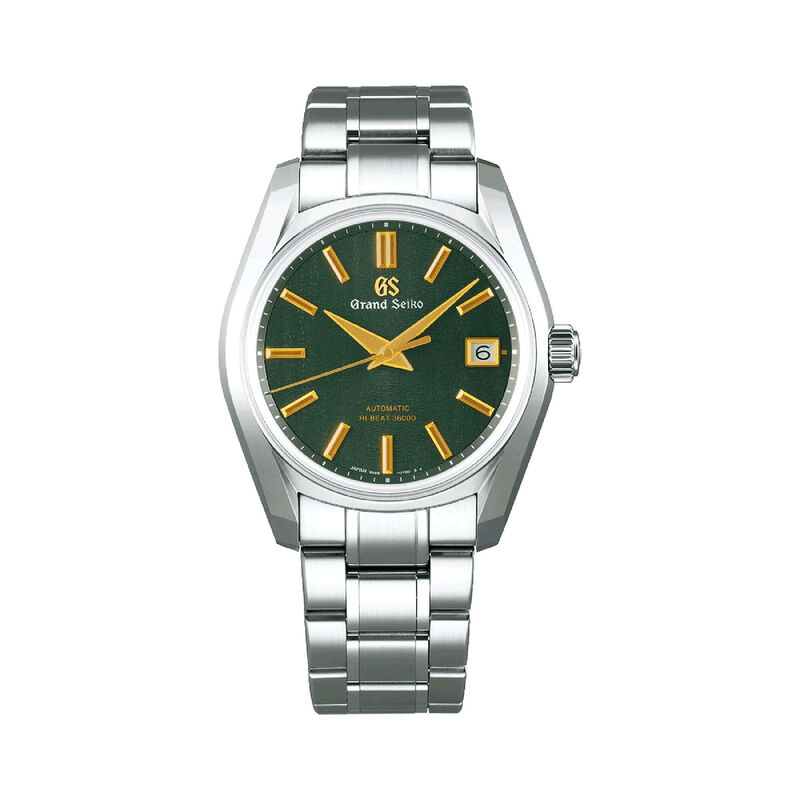 Grand Seiko Heritage Collection Watch Green Dial Steel Bracelet, 40mm image number 1