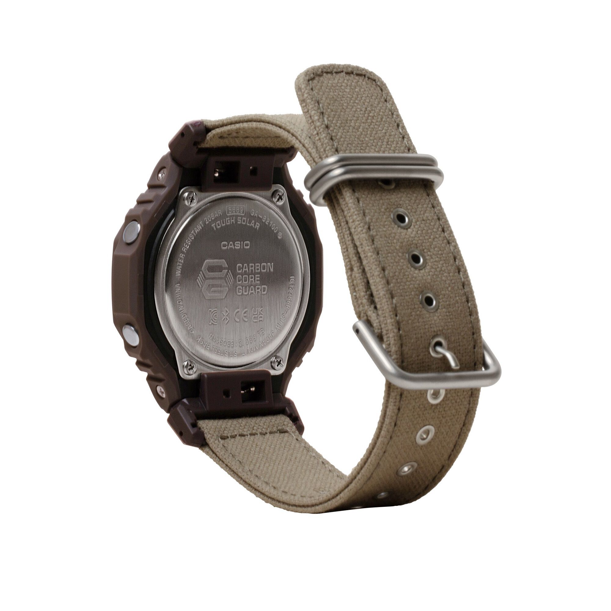 G-Shock 2100 Series Brown Dial Watch, 45.4mm