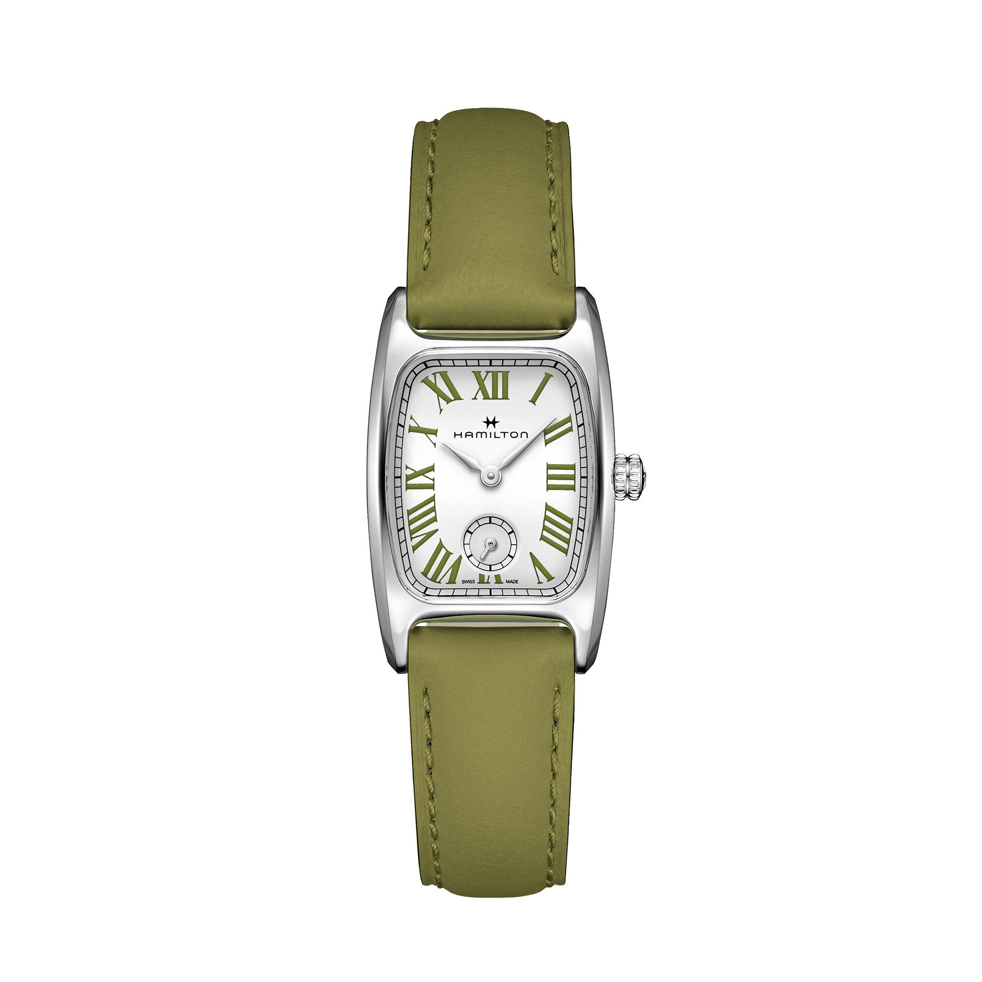 Hamilton American Classic Boulton | Green Band and Hands