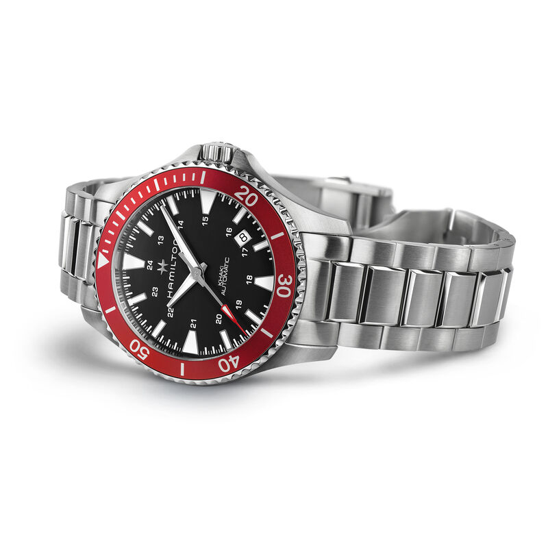 Hamilton Khaki Navy Scuba Auto Black Dial Watch, 40mm image number 1