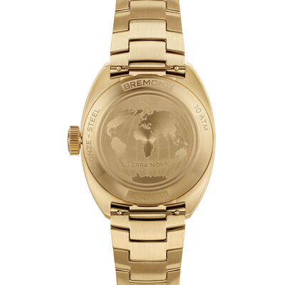 Bremont LIMITED TO 100 PIECES Terra Nova 40.5 Power Reserve Bronze Brown Dial Watch, 40.5mm