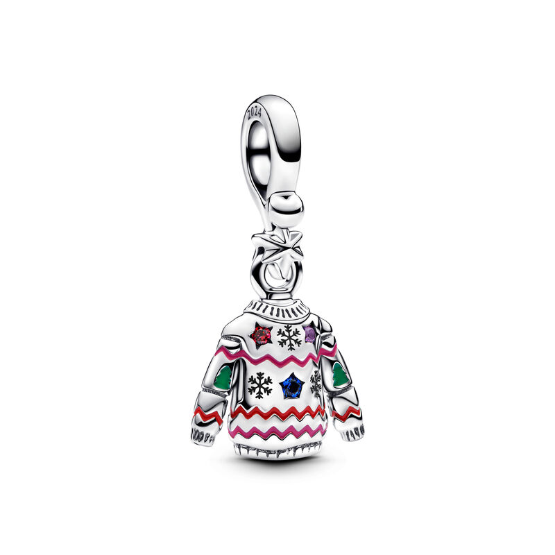 Pandora Christmas Sweater Dangle Charm image number 0