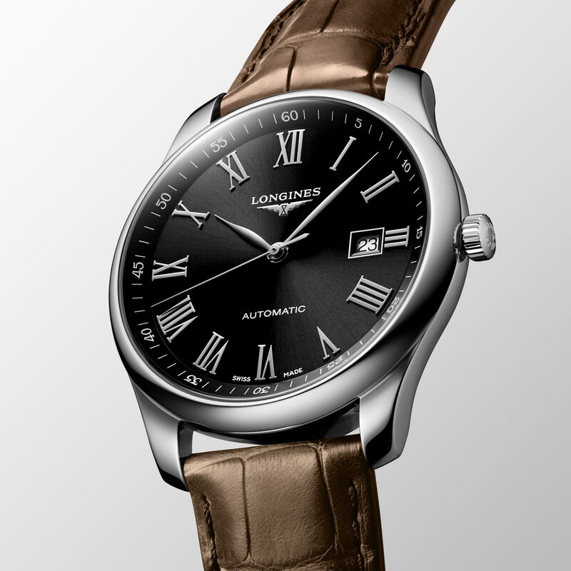 Longines Master Collection Watch Black Dial, 42mm image number 2
