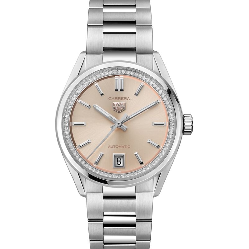 TAG Heuer Carrera Date Peach Dial, 36mm image number 0
