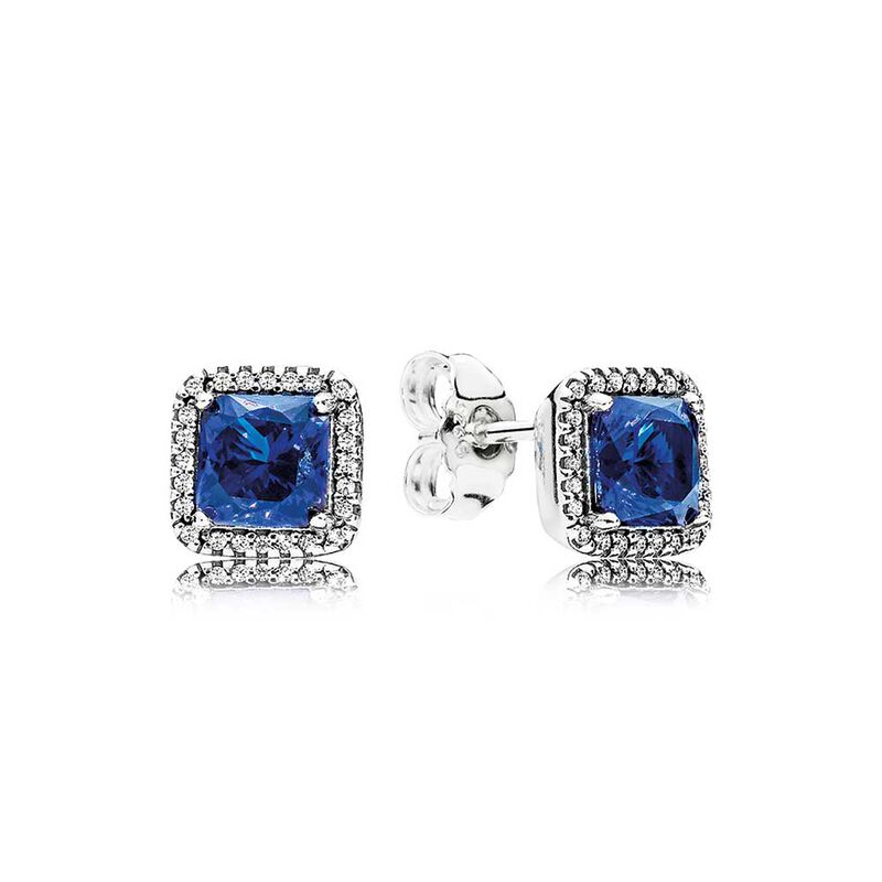 Pandora Timeless Elegance Crystal & CZ Earrings image number 1