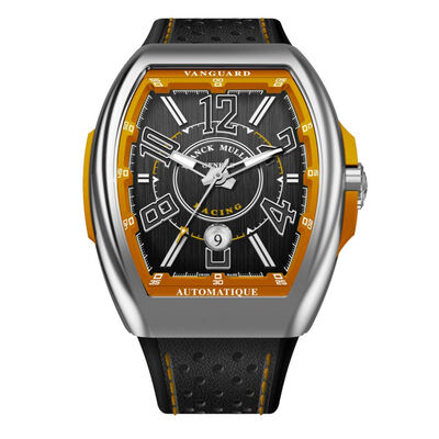 Franck Muller Vanguard Racing Black Dial Watch, 44mm x 53.7mm