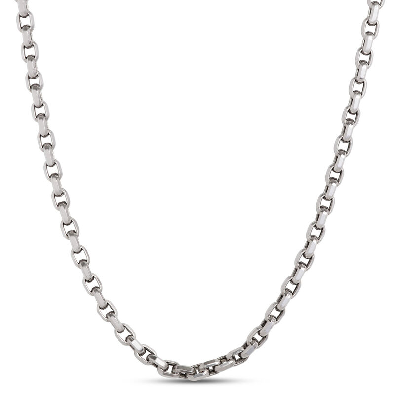 Eight-Sided Rolo Chain 14K, 24" image number 0