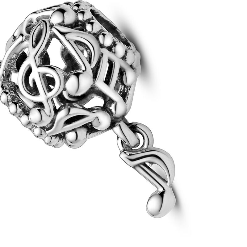 Pandora Passions Openwork Music Notes Charm image number 3
