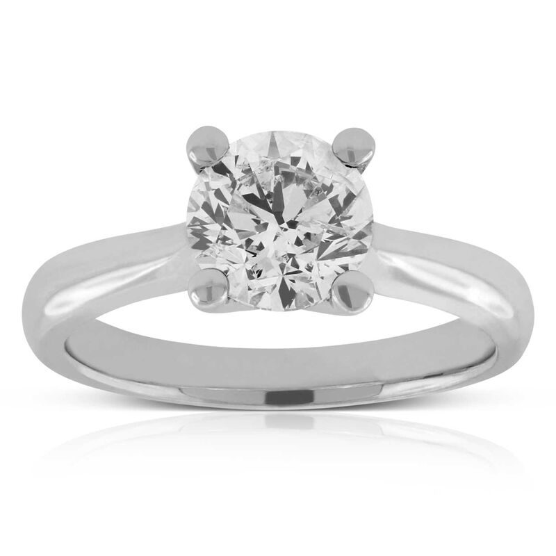 Diamond Solitaire Ring 14K, 1 & 1/2 ct. image number 0