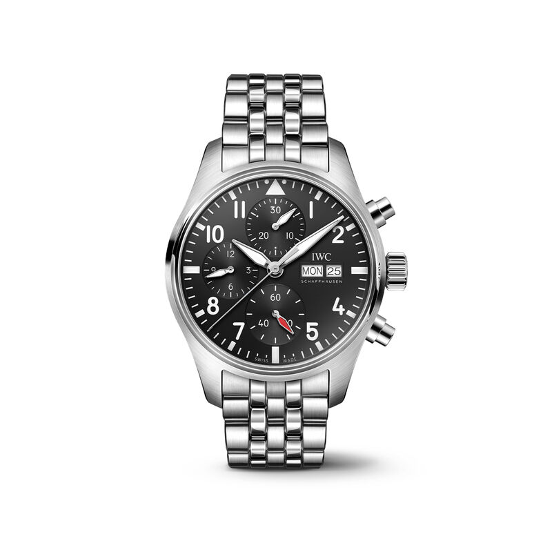 IWC Pilot&rsquo;s Watch Chronograph Black Dial Watch, 41mm image number 0