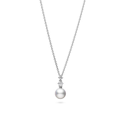Mikimoto Morning Dew Akoya Cultured Pearl Drop Pendant