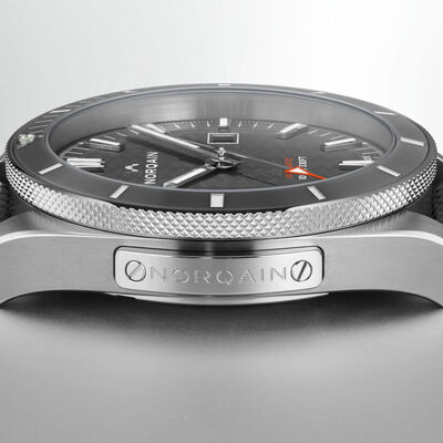 Norqain Adventure Sport Gray Ceramic Bezel Nordura Watch, 42mm