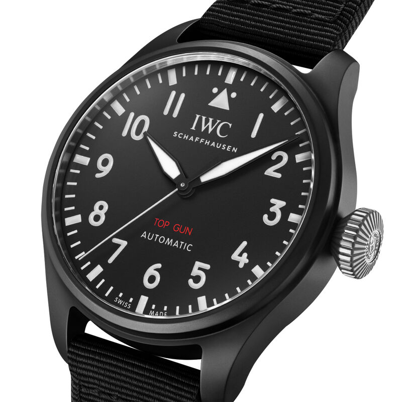 IWC Big Pilot's Watch Top Gun Black Dial Watch, 43.8mm image number 3