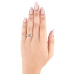 Bella Ponte Diamond Engagement Ring Setting in Platinum & 14K