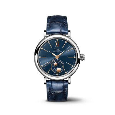 IWC Portofino Automatic Day & Night Le Petit Prince Blue Dial Watch, 34mm
