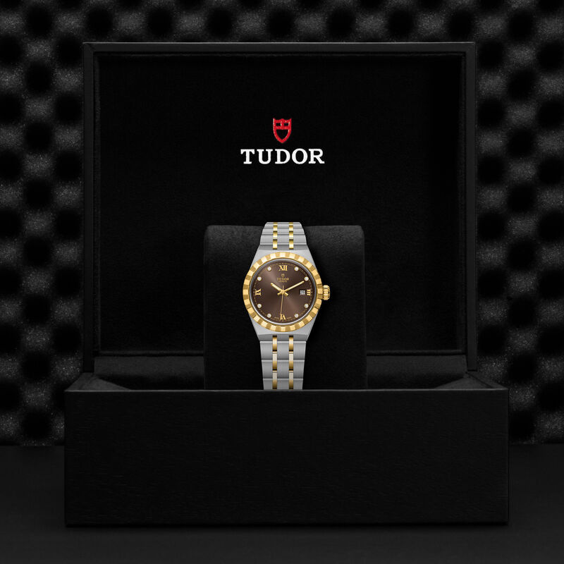 TUDOR Royal Watch Chocolate Brown Dial, 28mm image number 4